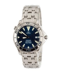 Alternative view of HandMade The Omega Seamaster 2055.80.00 Blue Wave Dial