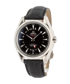 Alternative view of HandMade The Omega Aqua Terra 150M 43MM Steel on Leather Strap