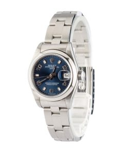Alternative view of HandMade The Lady Rolex Date 79160 Blue Dial