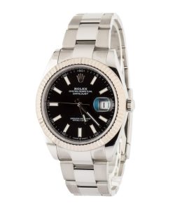 Alternative view of HandMade The Rolex Datejust 41 126334 Black Dial