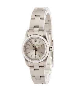 Alternative view of HandMade The Ladies Rolex Oyster Perpetual Ref 76030 Silver Dial
