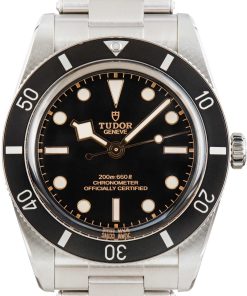 HandMade The Tudor Black Bay 54 Stainless Steel Ref 79000 Black Dial