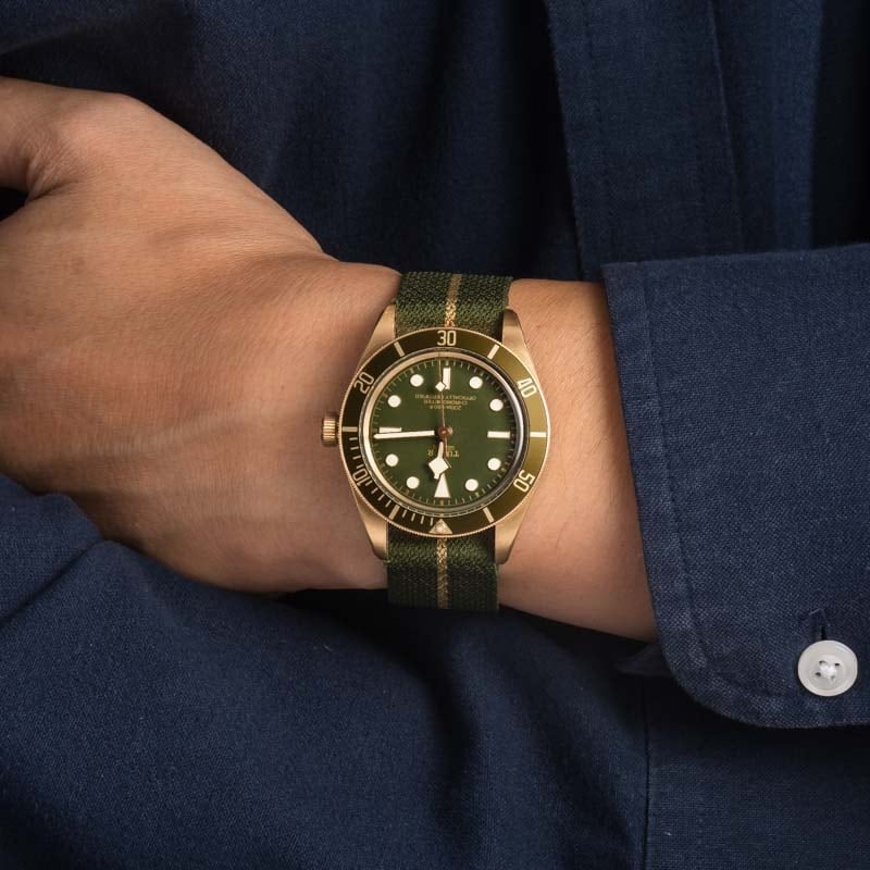 HandMade The Tudor Black Bay Fifty-Eight Ref 79018 18k Yellow Gold - Image 5