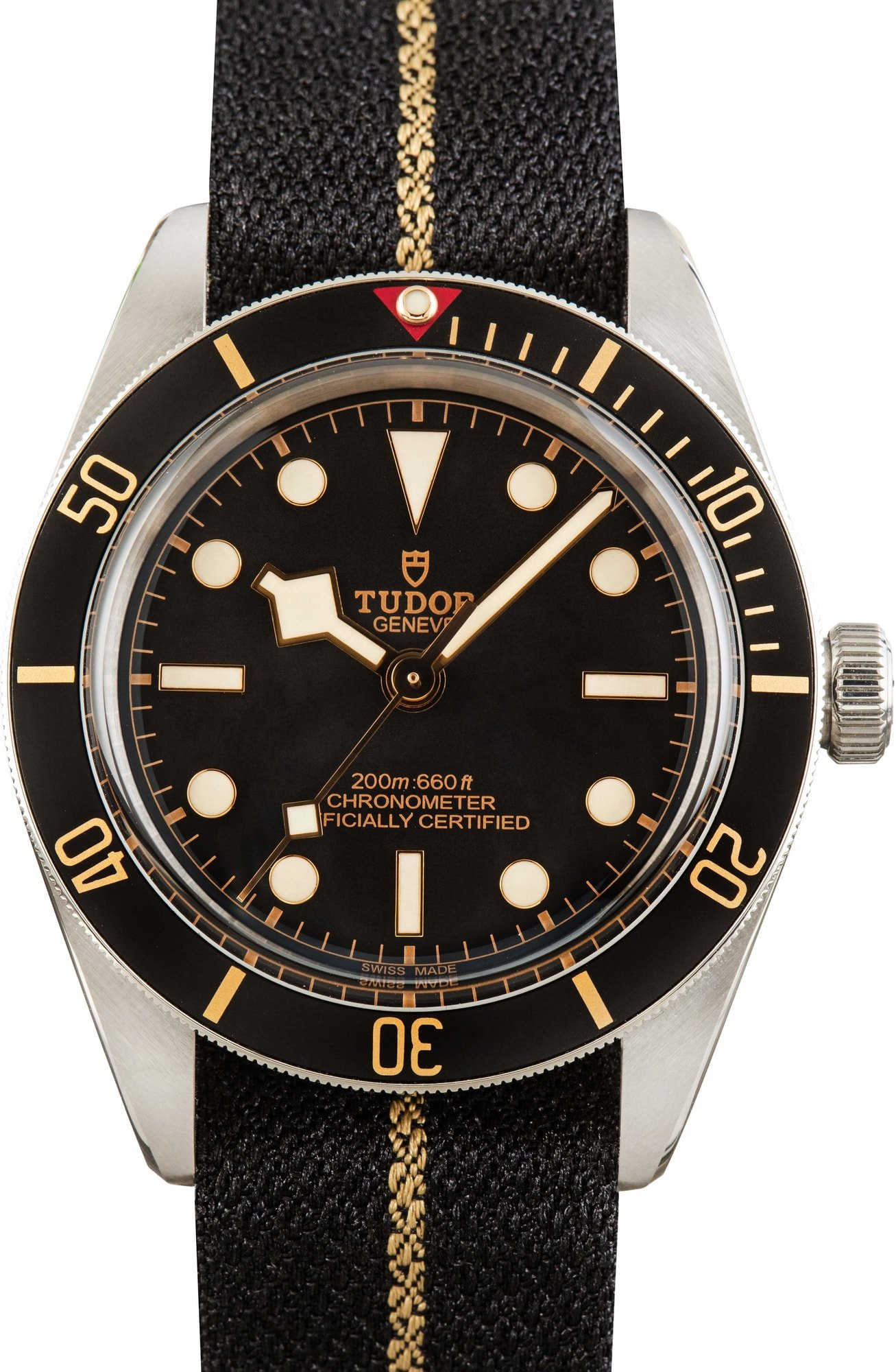 HandMade The Tudor Heritage Black Bay Ref 79030N Stainless Steel