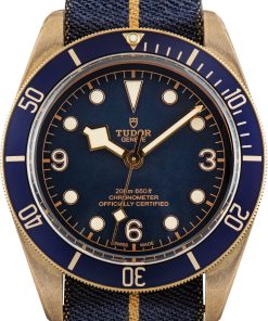 HandMade The Tudor Heritage Black Bay 79250 Bronze Blue Dial