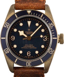 HandMade The Tudor Heritage Black Bay Bronze 79250 Blue Dial