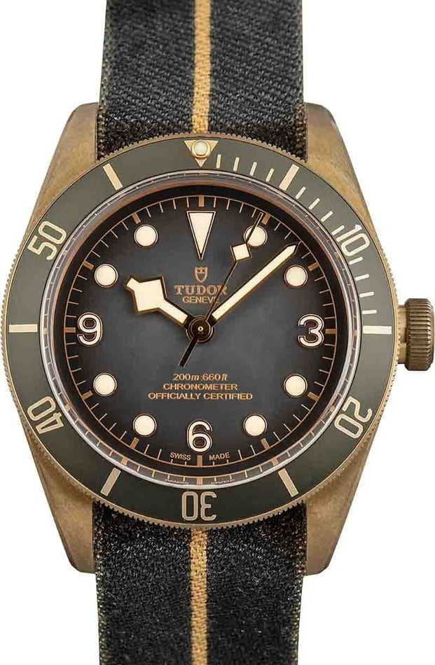 HandMade The Tudor Black Bay Bronze 79250 Slate Grey Dial