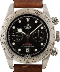 HandMade The Tudor Black Bay Chrono 79350 Black Dial