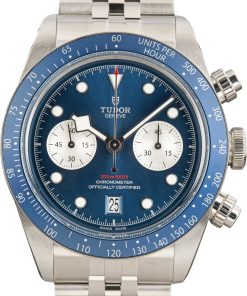 HandMade The Tudor Black Bay Chrono Ref 79360 Blue Dial