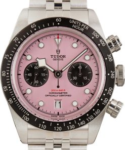 HandMade The Tudor Black Bay Chrono 79360N Pink Dial