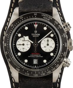 HandMade The Mens Tudor Black Bay Chrono