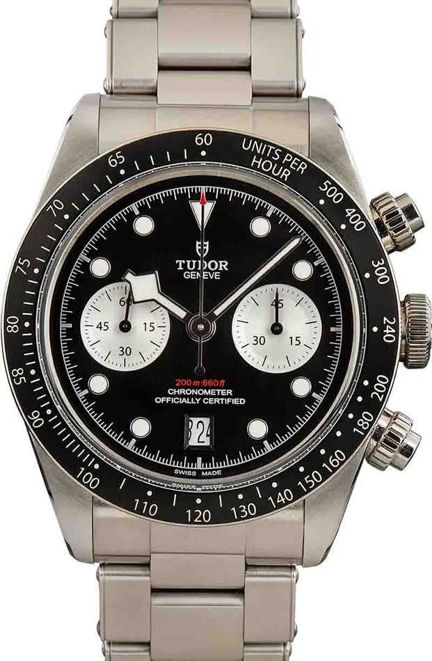 HandMade The Tudor Black Bay Chrono Steel