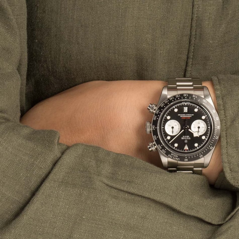 HandMade The Tudor Black Bay Chrono Steel - Image 5