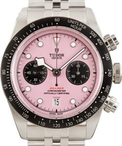 HandMade The Tudor Black Bay Chrono Ref 79360N Pink Dial