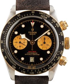 HandMade The Tudor Black Bay Chrono Black Dial