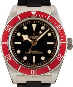 HandMade The Tudor Black Bay Stainless Steel Red Bezel