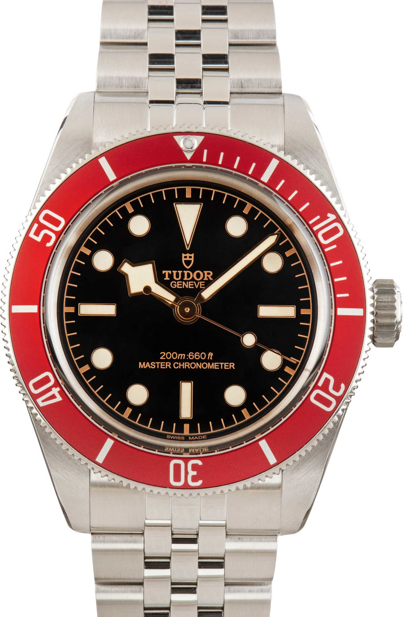 HandMade The Men's Tudor Black Bay Red Bezel
