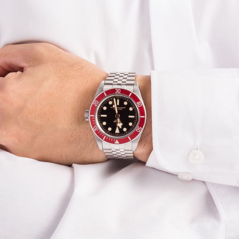 HandMade The Tudor Black Bay Red Bezel - Image 5