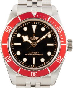 HandMade The Tudor Black Bay Red Bezel