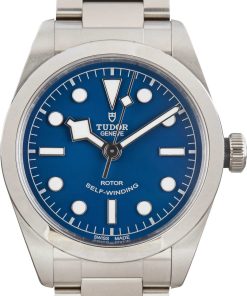 HandMade The Tudor Heritage Black Bay Ref 79500 Blue Dial