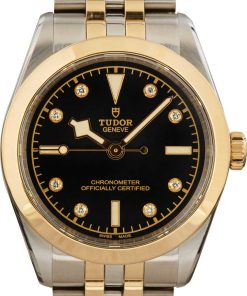 HandMade The Tudor Black Bay 31 Ref 79603 Stainless Steel & Yellow Gold