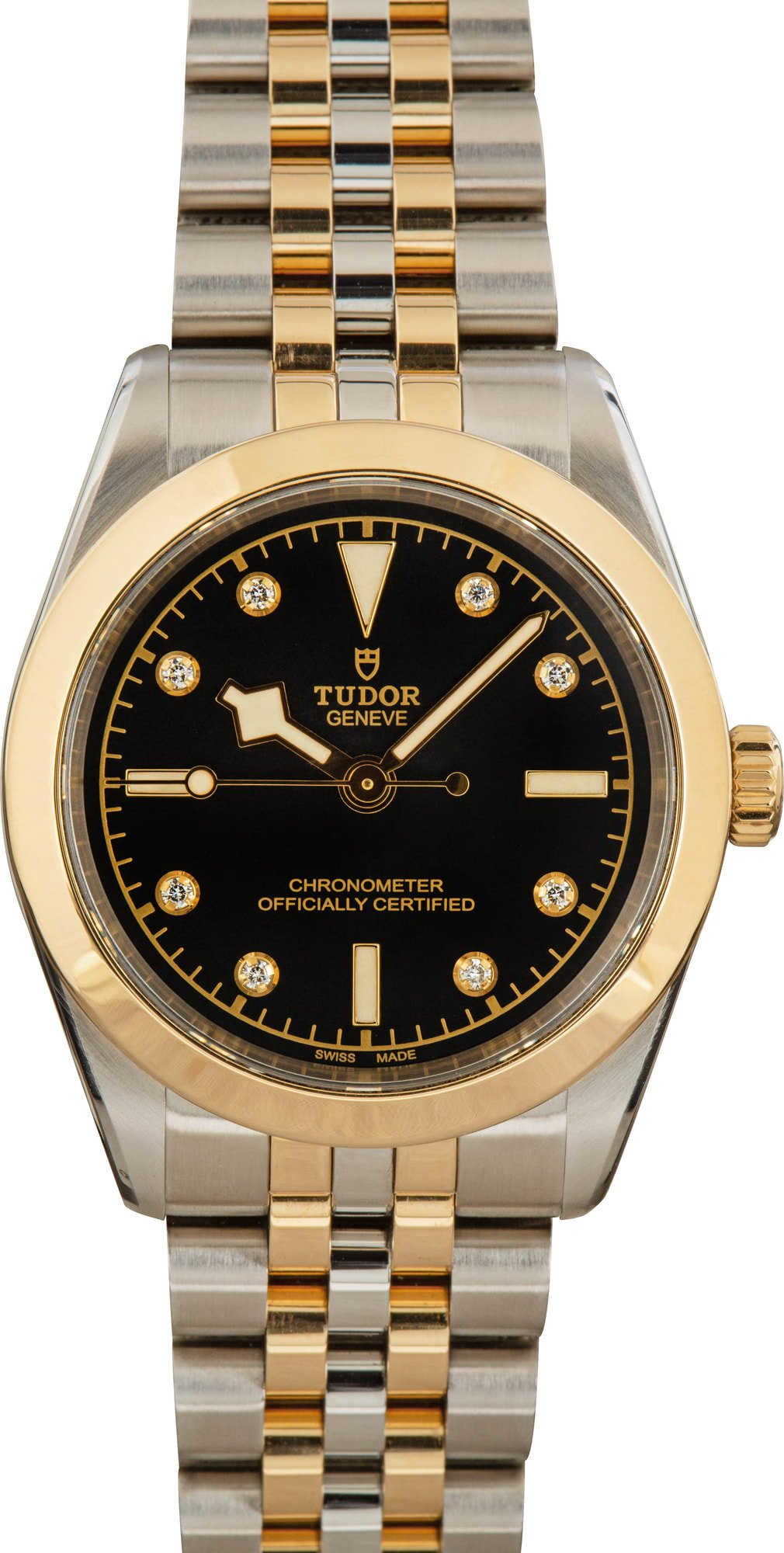 HandMade The Tudor Black Bay 31 Ref 79603 Stainless Steel & Yellow Gold