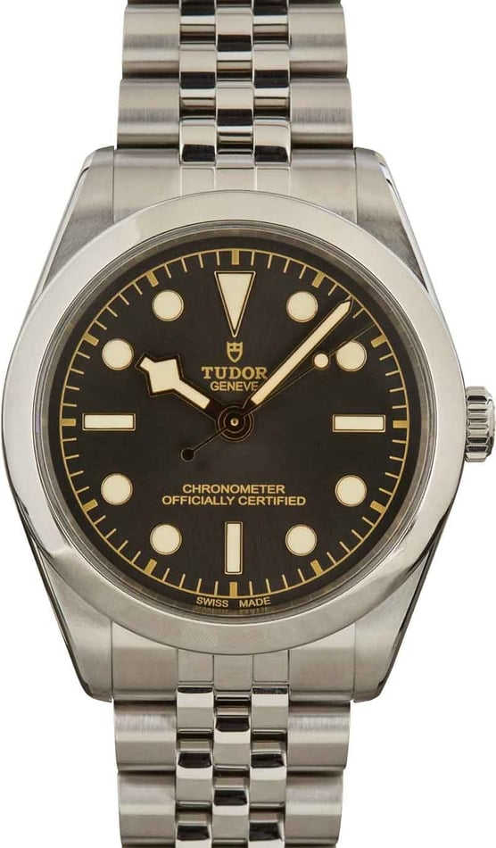 HandMade The Tudor Black Bay 36 Ref 79640 Stainless Steel