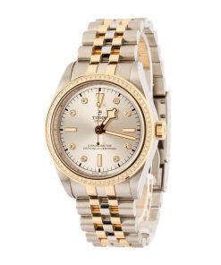 Alternative view of HandMade The Tudor Black Bay 39 ref 79673 Silver Diamond Dial