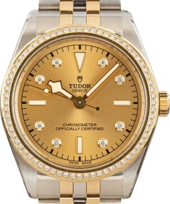 HandMade The Tudor Black Bay 39 ref 79673 Steel & Gold