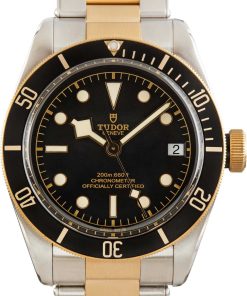 HandMade The Tudor Black Bay S&G 79733N Two Tone