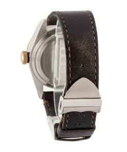 Alternative view of HandMade The Tudor Heritage Black Bay 79733N Leather Strap