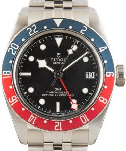 HandMade The Tudor Black Bay GMT Ref 79830RB Stainless Steel