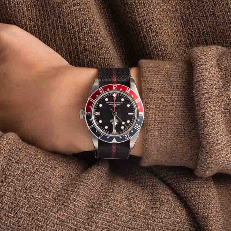 HandMade The Tudor Black Bay 79830RB NATO Strap - Image 5