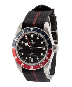 Alternative view of HandMade The Tudor Black Bay 79830RB NATO Strap