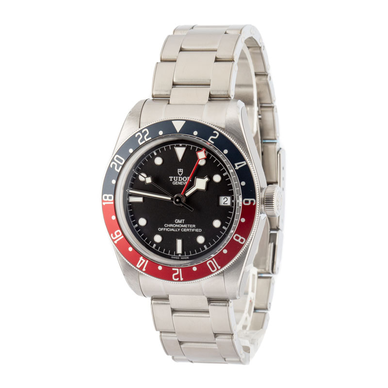 HandMade The Factory Stickered Tudor Black Bay GMT Ref 79830 Pepsi - Image 2