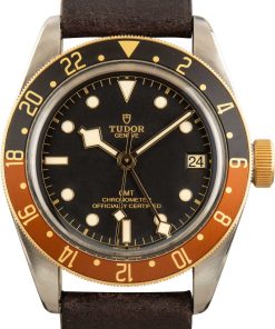 HandMade The Tudor Black Bay GMT 79833 Two Tone