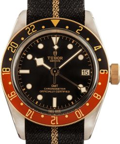 HandMade The Tudor Black Bay GMT S&G Black Dial