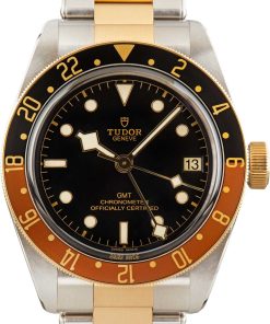 HandMade The Tudor Black Bay GMT S&G Black