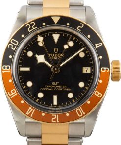 HandMade The Tudor Black Bay GMT S&G Black Dial