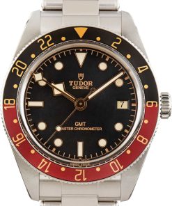 HandMade The Tudor Black Bay 58 GMT Black & Burgundy Bezel