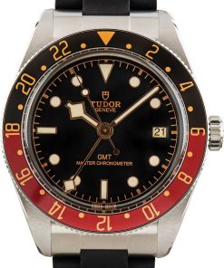 HandMade The Tudor Black Bay 58 GMT on Rubber Strap