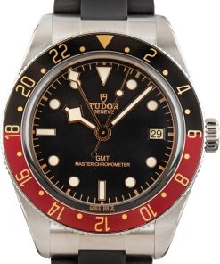 HandMade The Tudor Black Bay 58 GMT on Rubber Strap