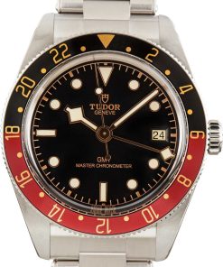HandMade The Tudor Black Bay 58 GMT Black & Burgundy Bezel
