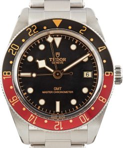 HandMade The Tudor Black Bay 58 GMT Burgundy & Black Bezel