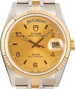 HandMade The Tudor Prince Day Date Champagne Dial