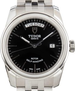 HandMade The Glamour Day Date 56000 Black Dial