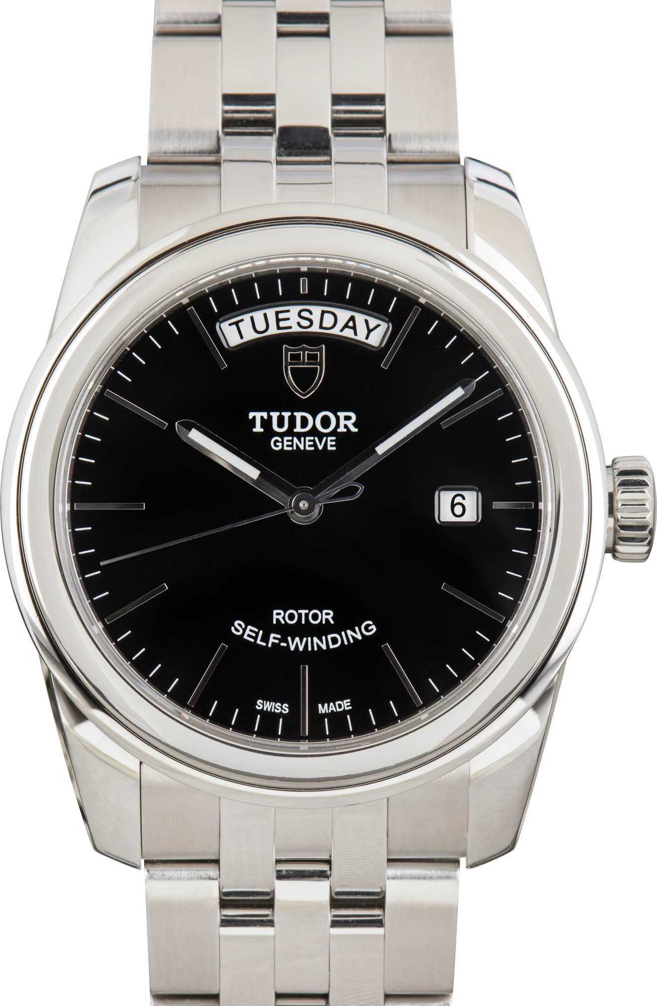 HandMade The Glamour Day Date 56000 Black Dial