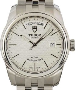 HandMade The Glamour Date+Day 56000 Stainless Steel