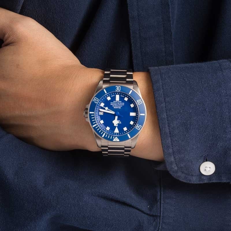 HandMade The Tudor Pelagos Ref 25600TB Blue Dial - Image 5