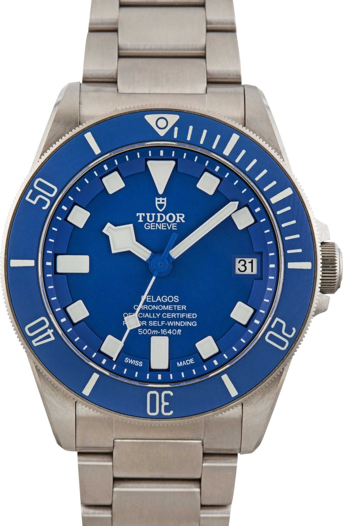 HandMade The Tudor Pelagos 25600TB Blue Dial